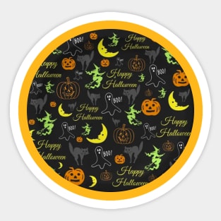 Halloween Full Moon Series Sticker